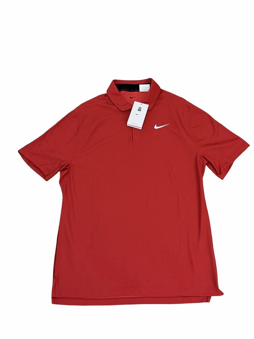 Player Issue Nike Tiger Woods Dri FIT Golf Polo DR5314-687 Size Medium